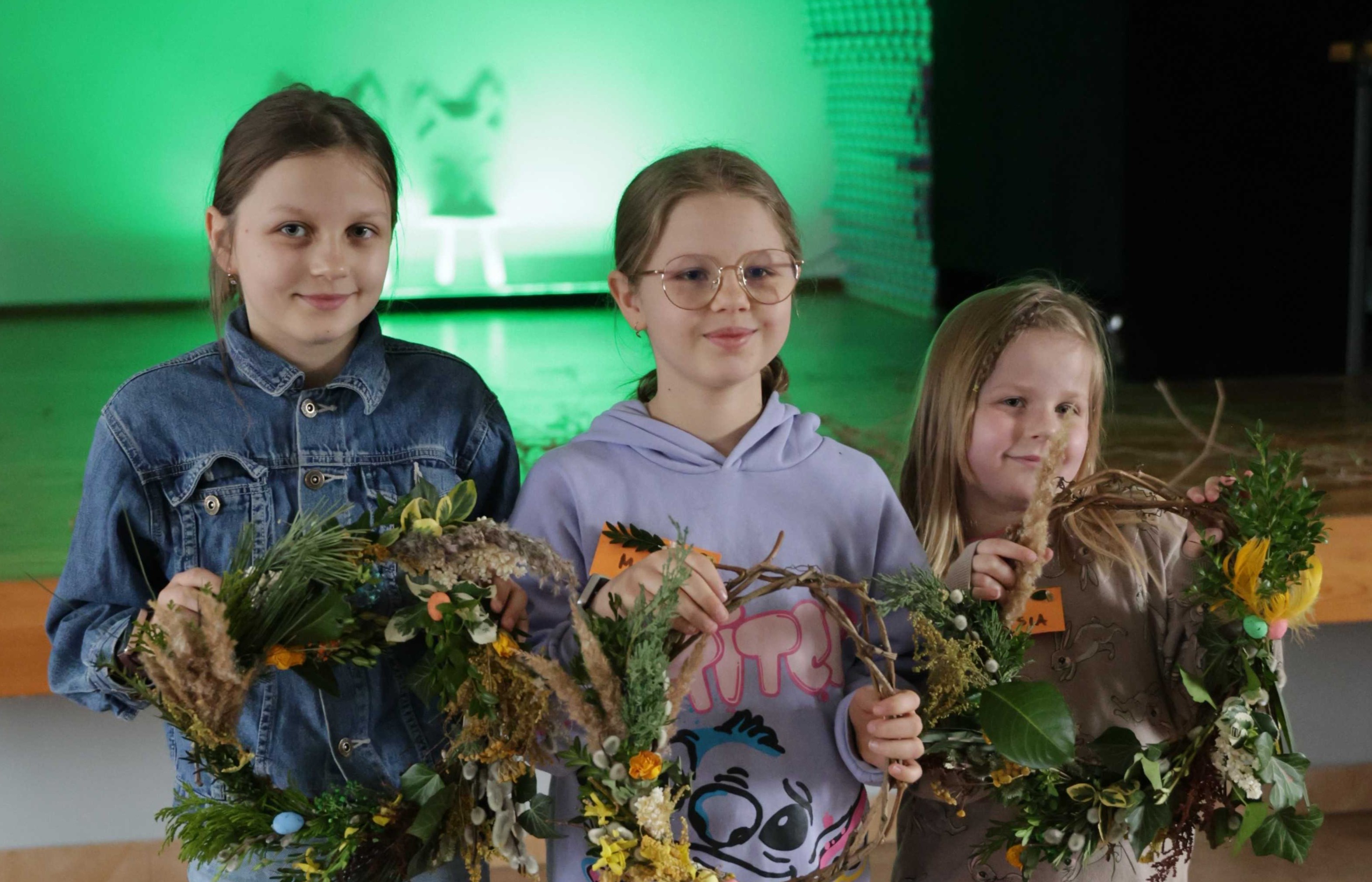 Wielkanocne wianki – warsztaty w Sołectwie Gowarzewo